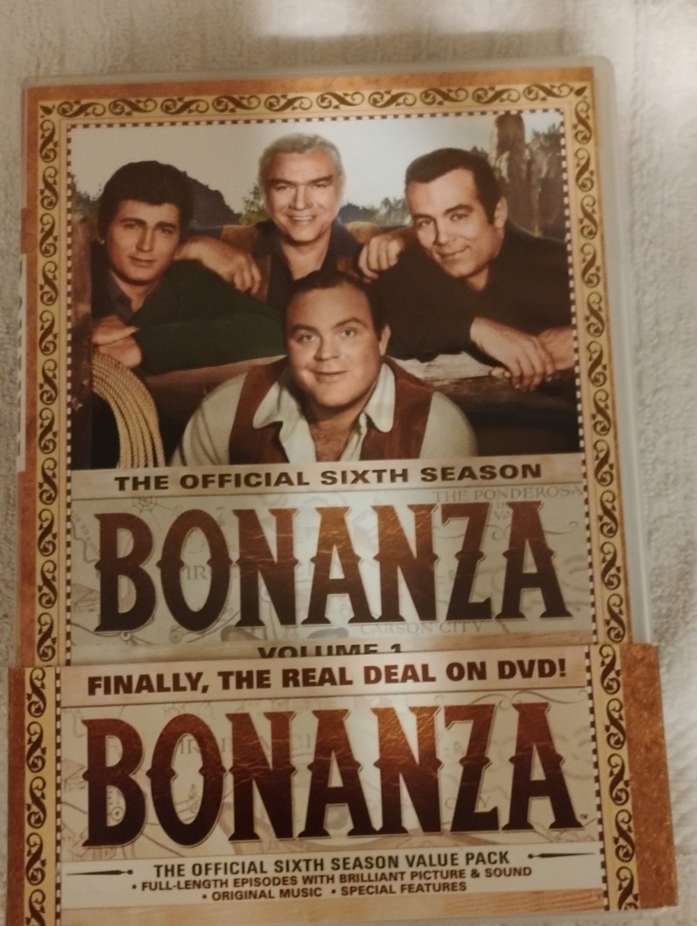 Bonanza Official Sixth Season DVD Set Volumes 1 & 2
